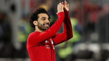 Soccer Football - African Nations Cup Qualifier - Egypt v Tunisia - Borg El Arab Stadium, Alexandria, Egypt - November 16, 2018   Egypt&#039;s Mohamed Salah before the match  REUTERS/Amr Abdallah Dalsh