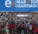 La colorida jornada del Maratón de Santiago, en imágenes