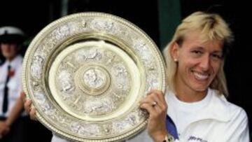 Martina Navratilova.