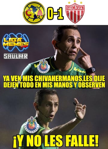 Los 27 memes que se burlan de la derrota de América ante Necaxa