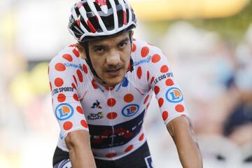 Richard Carapaz fue una de las grandes sorpresas en el Tour de Francia y un animador en las etapas. El ecuatoriano ahora es top 10 y subió 16 puestos