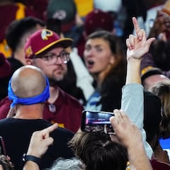 The Trump curse strikes again: The president attends the Commanders game and Washington loses bad