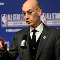 Adam Silver acaba con el debate: "La NBA no se va a detener"
