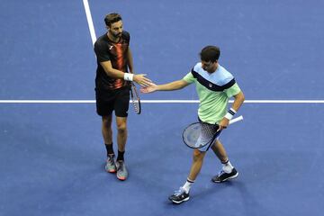 "Increíble jugar esta final contra tan buenos rivales. Los felicito por su gran desempeño". Horacio Zeballos en la premiación reconoció el trabajo de la dupla colombiana. 