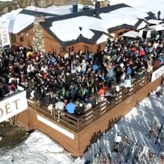 Así son las exclusivas fiestas en el Moët Winter Lounge de Baqueira