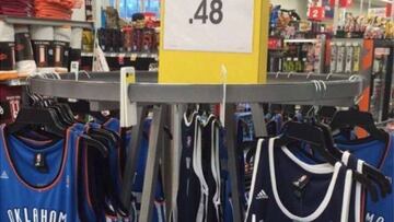 Las camisetas de Durant... ¡a 48 céntimos de dólar en OKC!