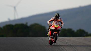 Joan Mir en el pasado test de Portimao.