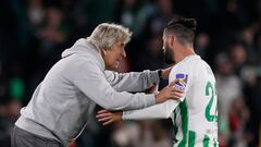 Isco, junto a Pellegrini.