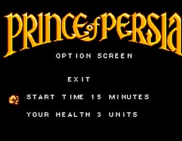 prince of persia sega master system
