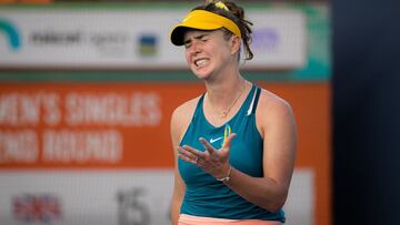 Svitolina anuncia que tambi¨¦n para por un tiempo