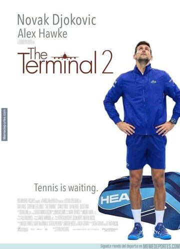Los mejores memes del caso Djokovic