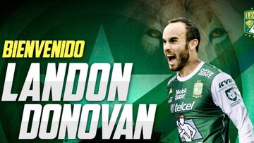 León presentará a Landon Donovan este lunes en el Estadio León