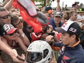 El Fan Club Márquez Italia, sin grada en Mugello por cautela