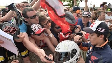 Márquez, en el GP de Francia de hace dos semanas.