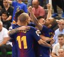 El Barça rompe su sequía y tumba al Jaén en la prórroga