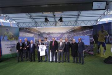La presentación de Lucas Silva
