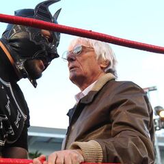 Ecclestone cumple 86 años 'atizando' al jefe de Mercedes