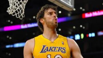 Pau Gasol: "Quiero seguir en los Lakers, es mi deseo"