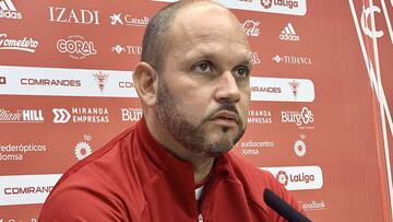 Jos&eacute; Alberto, en rueda de prensa.