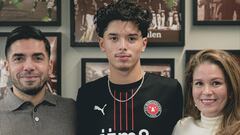 Es chileno y firmó contrato con el club de Darío Osorio: “Mi familia está orgullosa... La opción de jugar por Chile sigue abierta”