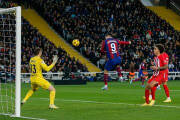 Lewandowski failed to find the net against Atlético Madrid in LaLiga.