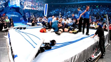 El día que Big Show destruyó un ring de la WWE