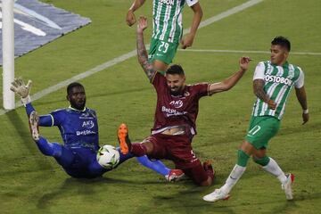 Deportes Tolima llega a nueve puntos en la tabla de posiciones luego del triunfazo ante Atlético Nacional en el Atanasio Girardot, un escenario que en los últimos años siempre ha logrado buenos resultados. 