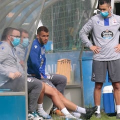 Aketxe se lesiona y hace saltar las alarmas en la mediapunta