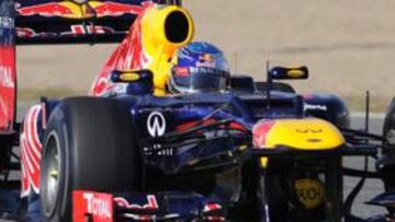 <b>MIEDO. </b>Vettel fue sexto en los test de Jerez, pero el RB8 impresiona.