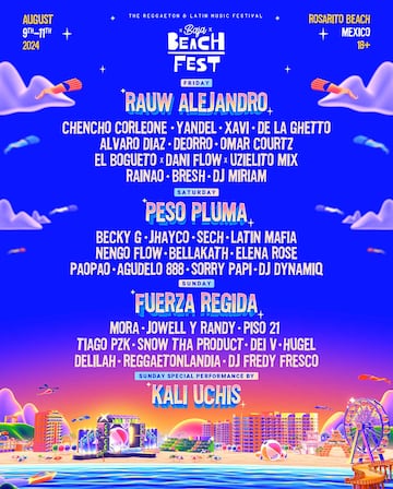 Baja Beach Fest 2024: fechas, artistas y precios de los boletos