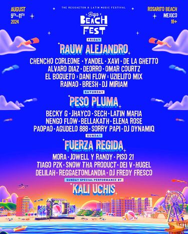 Baja Beach Fest 2024: fechas, artistas y precios de los boletos