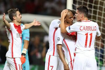 Monaco eliminated Villarreal in the play-off round.
