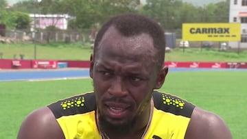 El mensaje de Bolt contra el racismo en Inglaterra