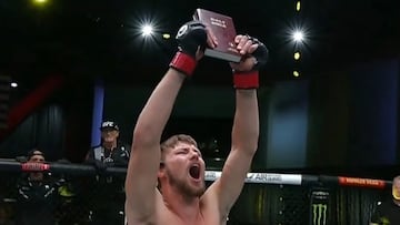 Bryce Mitchell cree que pelear¨¢ contra una persona pose¨ªda