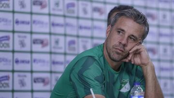 Lucas Pusineri, técnico del Deportivo Cali.