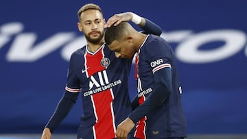 Neymar: "Me quedo en el PSG y espero que Mbapp¨¦ tambi¨¦n"