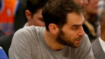 José Manuel Calderón esta temporada.