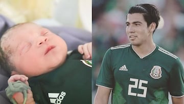 El mediocampista mexicano fue confirmado de última hora para ser el jugador número 23 en Rusia 2018, un día después del nacimiento de su primogénito.