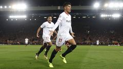 Liverpool-Sevilla en imágenes