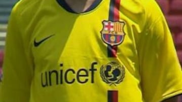El color amarillo en la segunda camiseta es la principal novedad de la nueva equipación del Barcelona.