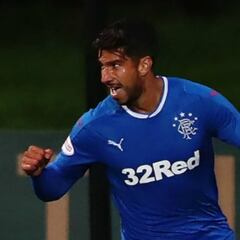 Eduardo Herrera fuera del Rangers, podría volver a México