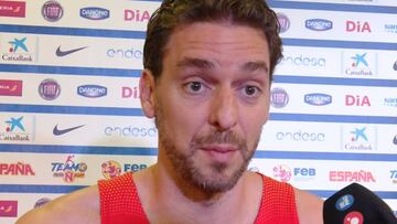 Pau Gasol: "Tenemos calidad para ganar el Euobasket"