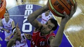 <b>LIDER DE IRÁN. </b>Hamed Haddadi promedia en el Mundial 22 puntos y 10,3 rebotes por partido.