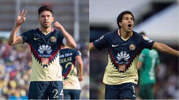 Oribe Peralta y Cecilio Domínguez son los máximos anotadores de las Águilas con 4 tantos en este torneo.