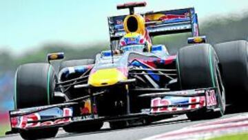 <b>ENOJADO. </b>El australiano de Red Bull cree que sin tráfico habría podido disputarle la pole a Vettel.