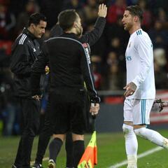 Sergio Ramos' red card record makes grim reading