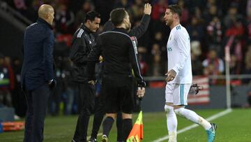 El triste récord de Ramos: 19 expulsiones en Liga de España