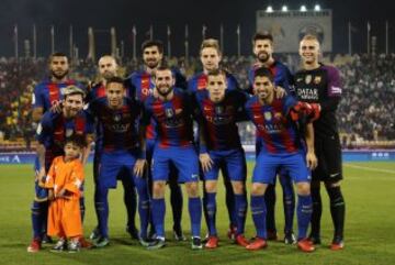 Al-Ahli 3-5 Barcelona: Friendly in Doha in pictures