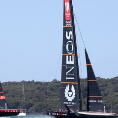 El AC75 Britannia II del Ineos arrasa en la Copa Prada