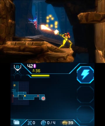 Captura de pantalla - Metroid: Samus Returns (3DS)